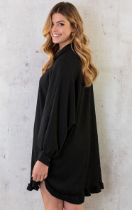 Blouse-Jurk-Oversized-Zwart-4