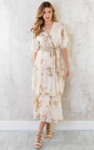 Limited-zijde-maxi-jurk-beige-1