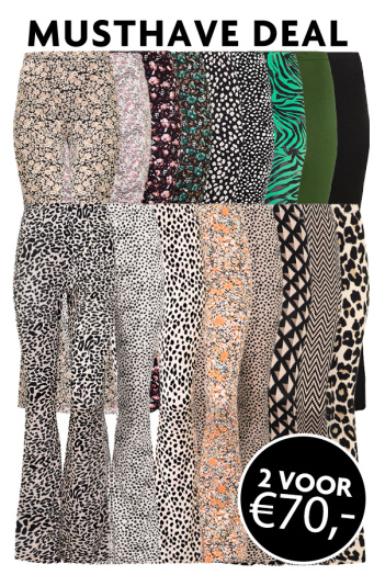 Musthave Deal Flared Broeken