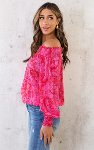 Off-Shoulder-Top-Bloemen-Roze-Rood-2