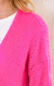 Oversized-Knitted-Vest-Neon-Pink-6-1