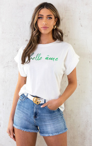 T-shirt-Belle-Ame-Bright-Green-2