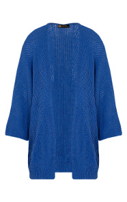 Gehaakt-Vest-Basic-Kobalt