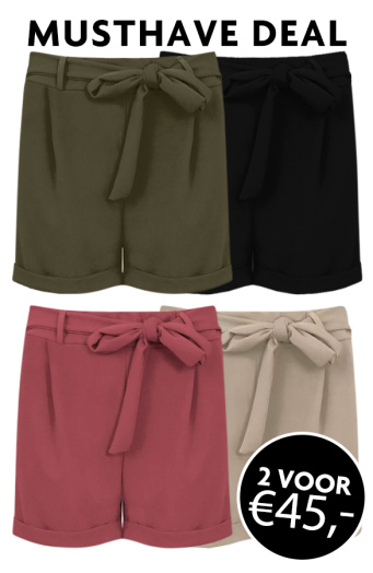 Musthave Deal Basic Strik Shorts