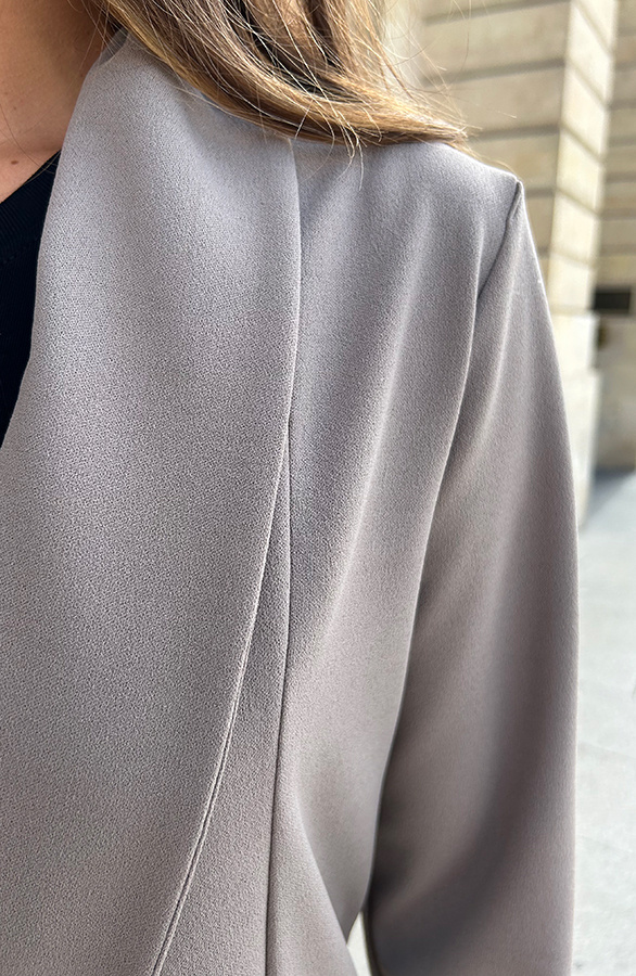 Musthave Summer Blazer - Taupe main image 0