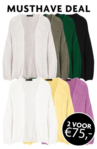 Musthave Deal Knitted Vesten