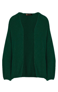 Oversized-Knitted-Vest-Smaragd