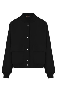 Soft-Bomberjacket-Zwart