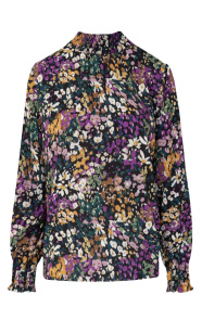 Col-Blouse-Print-Colorful-Flower