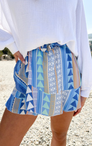 Aztec-Skort-Multicolor-Blue-3