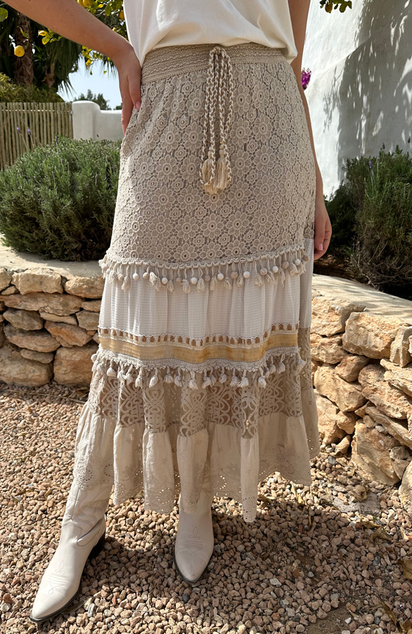 Bohemian-Detailed-Maxi-Rok