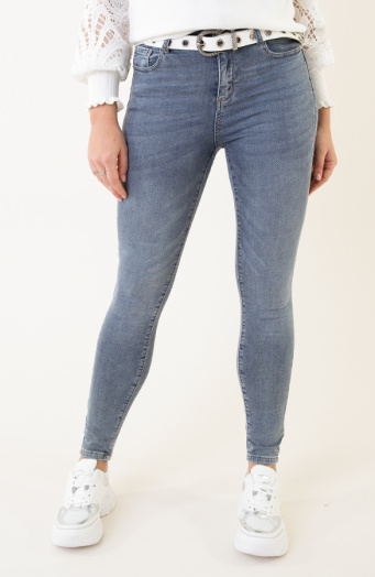 Skinny Jeans High Waist Denim