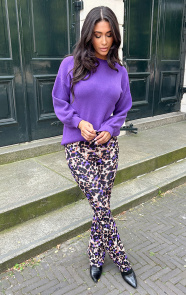 Flared-Broek-Panterprint-Purple-3