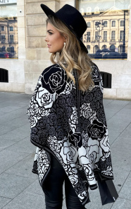 Floral-Poncho-Zwart2-4