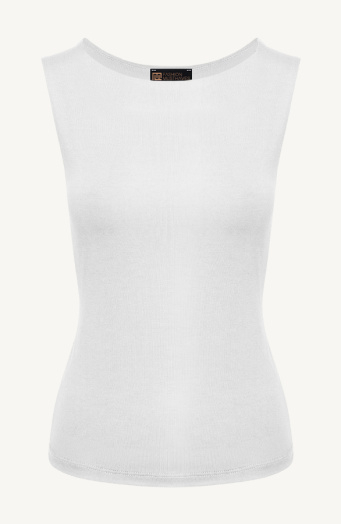 Essence Top Round Neck Ecru