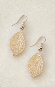Leaves-Oorbellen-Gold