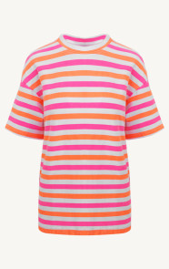 Oversized-Stripe-T-Shirt-Fuchsia-11