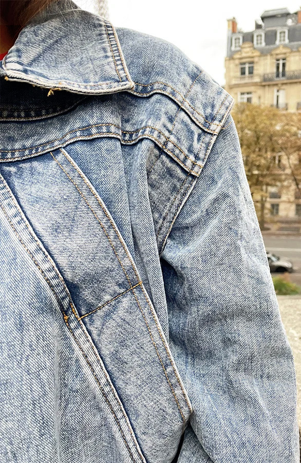 Jacket 912 short in blue