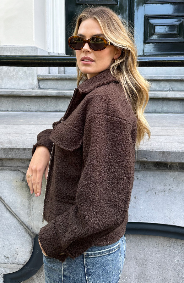 Vintage suede mens jacket - België