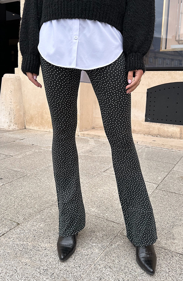 Flared-Broek-Polkadots-Zwart-1