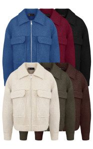 Musthave-Deal-Boucle-Jackets-Met-Rits