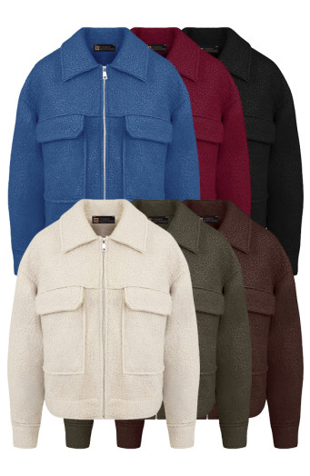 Musthave Deal Boucle Jackets Met Rits