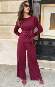 Straight-Stretch-Pantalon-Burgundy-5