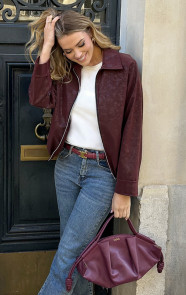 Coated-Oversized-Jacket-Burgundy-8