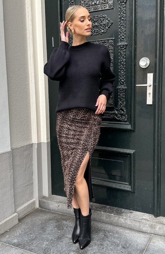 Mesh Rok Leopard
