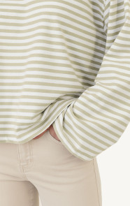 Oversized-Strepen-Top-Katoen-Beige-Off-White-2