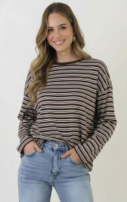 Oversized-Strepen-Top-Katoen-Double-Choco-88-3
