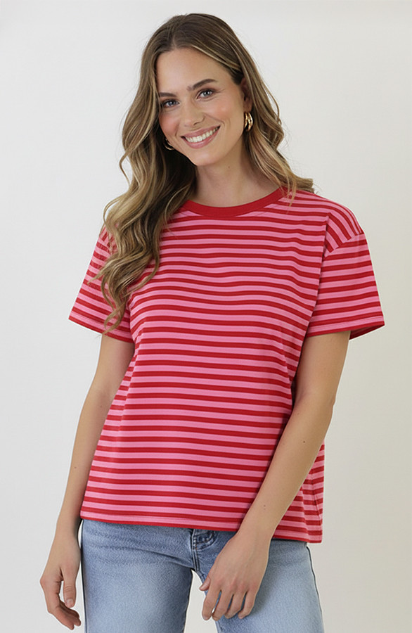 Strepen-t-shirt-fuchsia-oversized-3