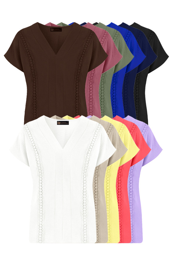 Musthave-Deal-Romantic-V-Hals-Tops
