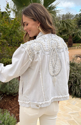 Festive Studs Jacket Grey 2.0