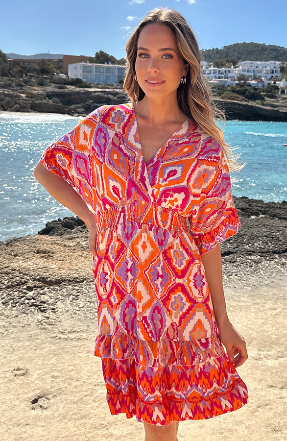 Viscose-Ruffle-Laagjes-Jurk-7