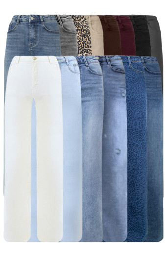 Musthave Deal Wide Leg Jeans Stretch FMH