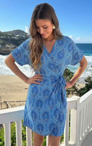 Wrap-Jurk-Print-Kobalt-3