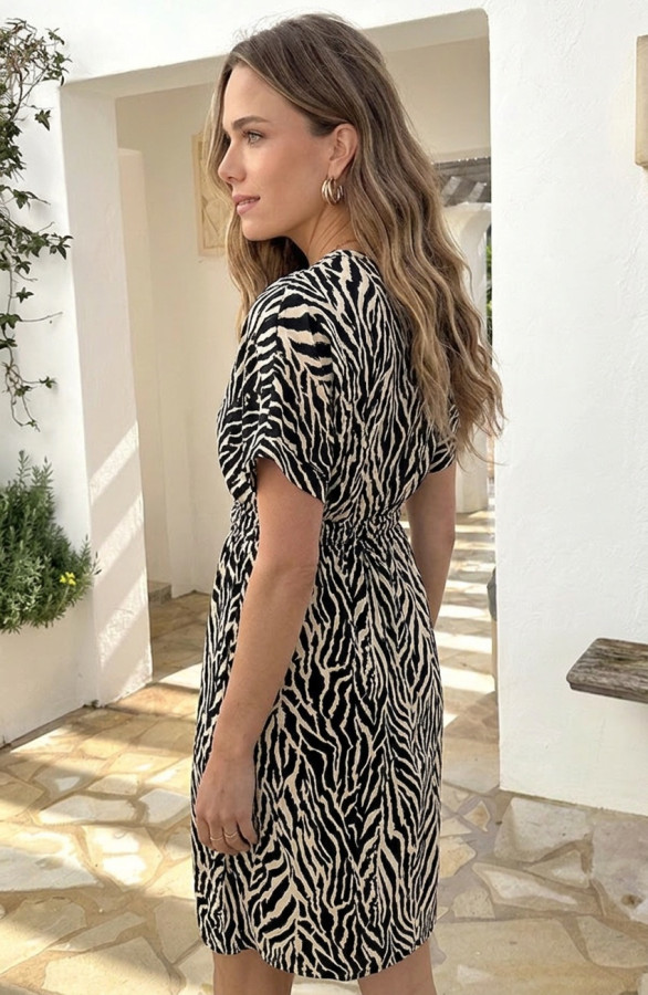 Wrap-Jurk-Zebra-Beige-66-5